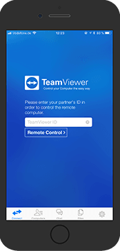 Mobile teamviewer